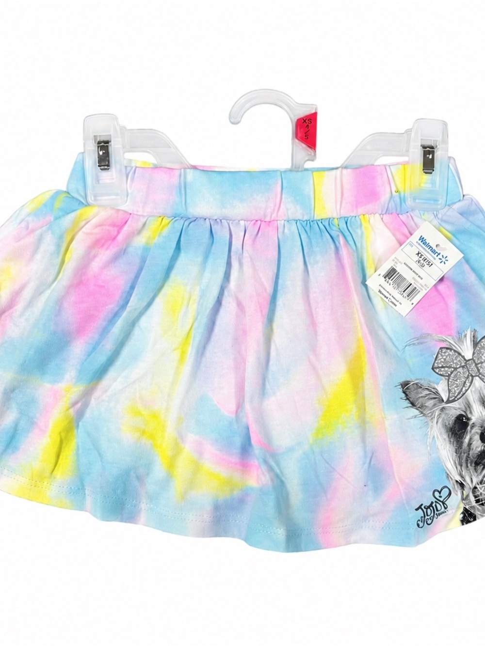 Joe Boxer Pastel Tie-Dye Skirt in Pink Blue Yellow